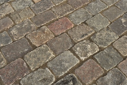 Reclaimed Purple Granite Pavers