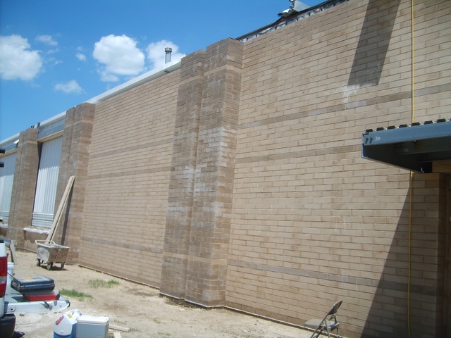 Atlas Brick during construction for Family Express (5)