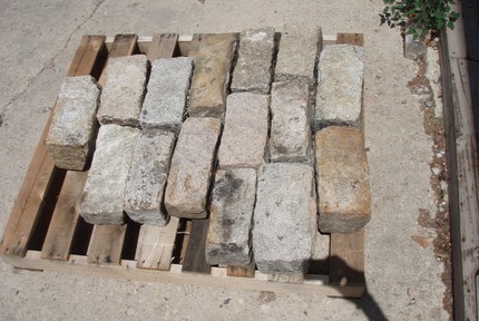 granite pavers reclaimed (Coral)