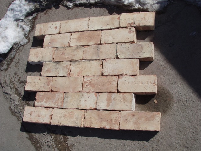 Medium Pink Chicago - Flat Set for Paving BRICKS INC