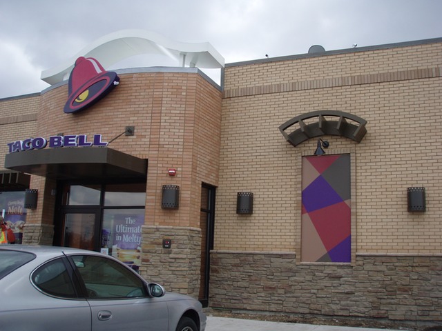 minooka taco bell - 3 interstate colors