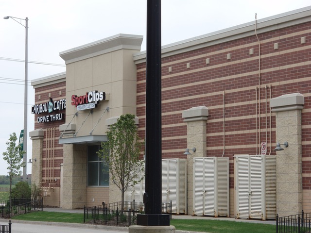 Prairie Crossing Retail Buildings - Hoffman Estates ATLAS brick UL rated